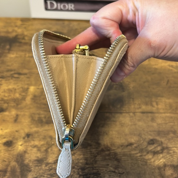 Prada Tan Bow Wallet - Picture 9 of 9